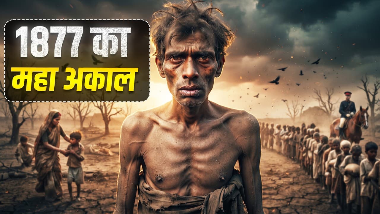 1877 Ka Maha Akal: AI Time Travel To British India: Great Famine Documentary
