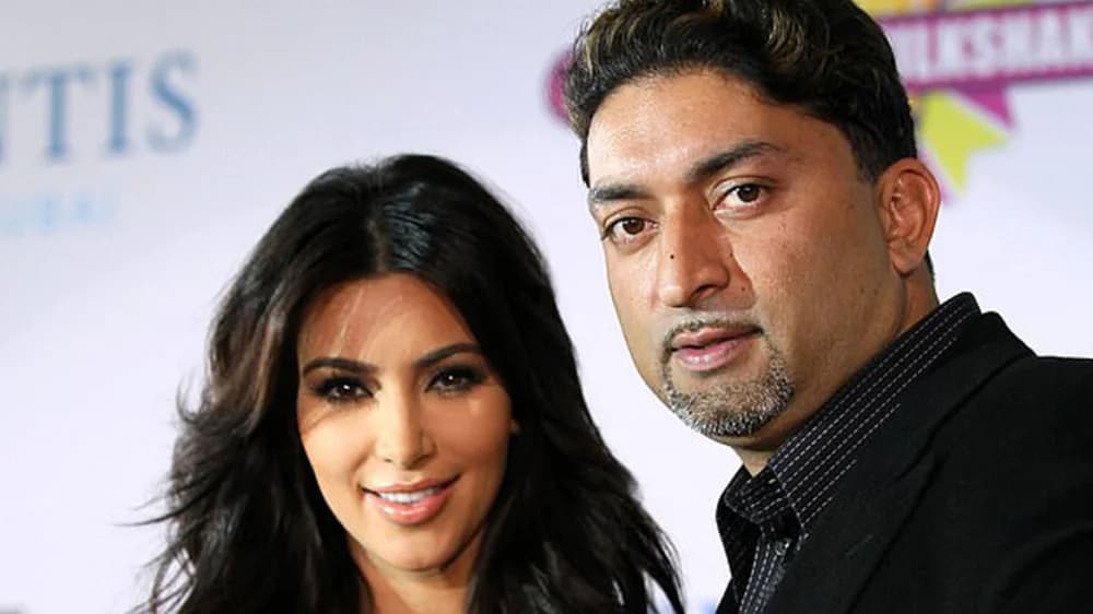 Sheeraz Hasan with Kim Kardashian