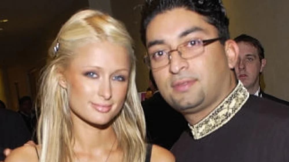 Sheeraz Hasan with Paris Hilton